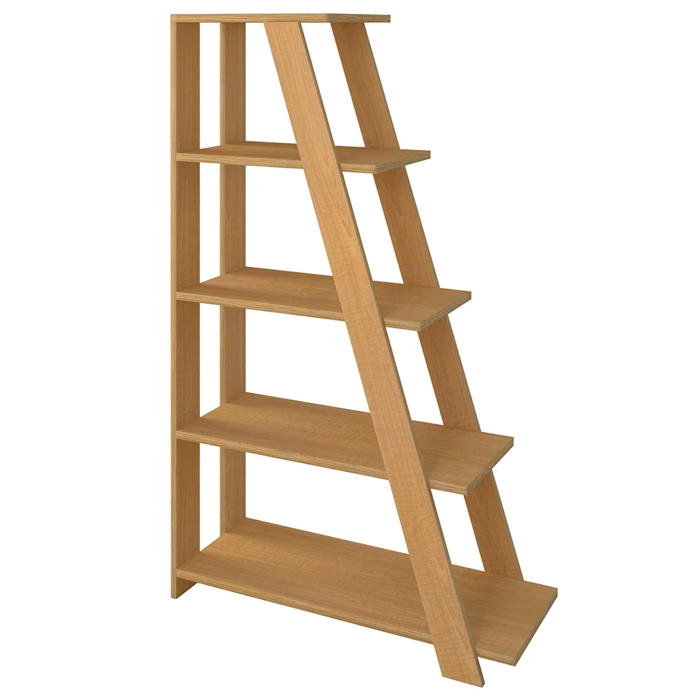 Kit 2 Estante Multiuso Decorativa 5 Prateleiras Stela A06 Freijó - Mpozenato 