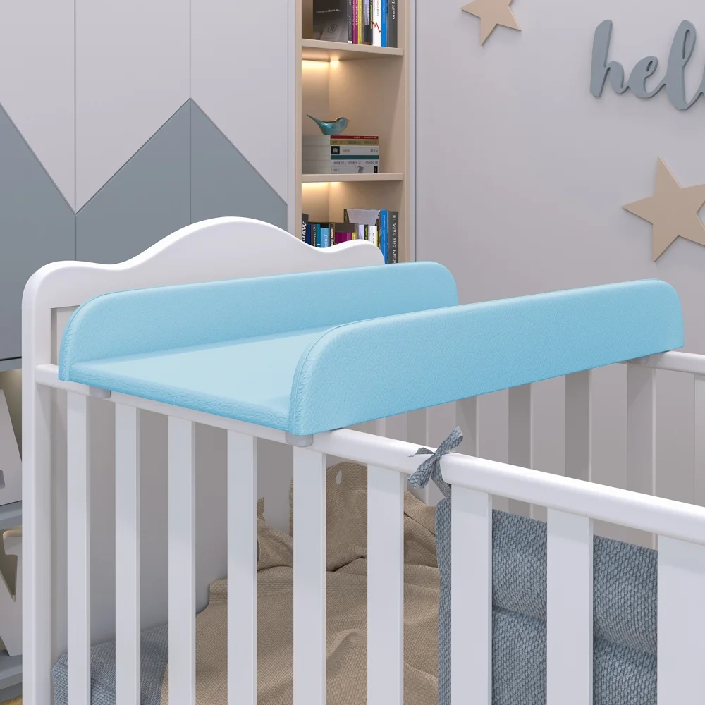 Suporte Trocador para Berço Americano Cloud Sintético Azul - Phoenix