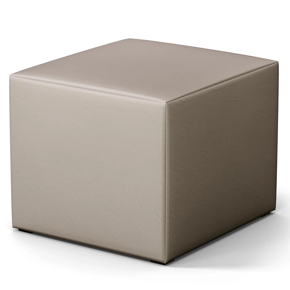 Quarto Infantil 3 Peças Poltrona Amamentação Cecilia Sintético Bege/Branco - Phoenix