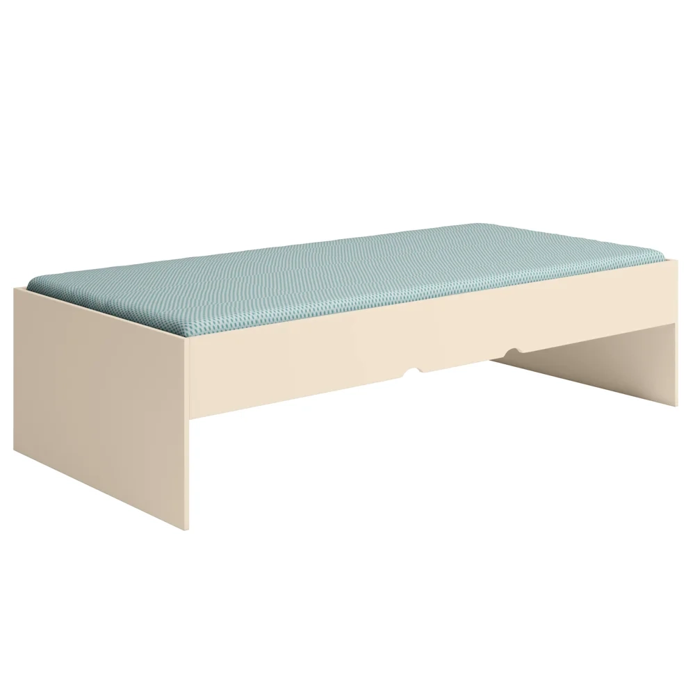 Quarto Infantil Modulado 2 Portas Com Bicama Chiara Off White/Carvalho - Phoenix