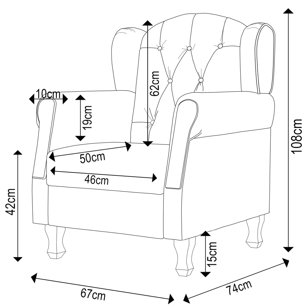 Poltrona de Amamentação com Pés de Madeira Letícia Linho Off White - Phoenix