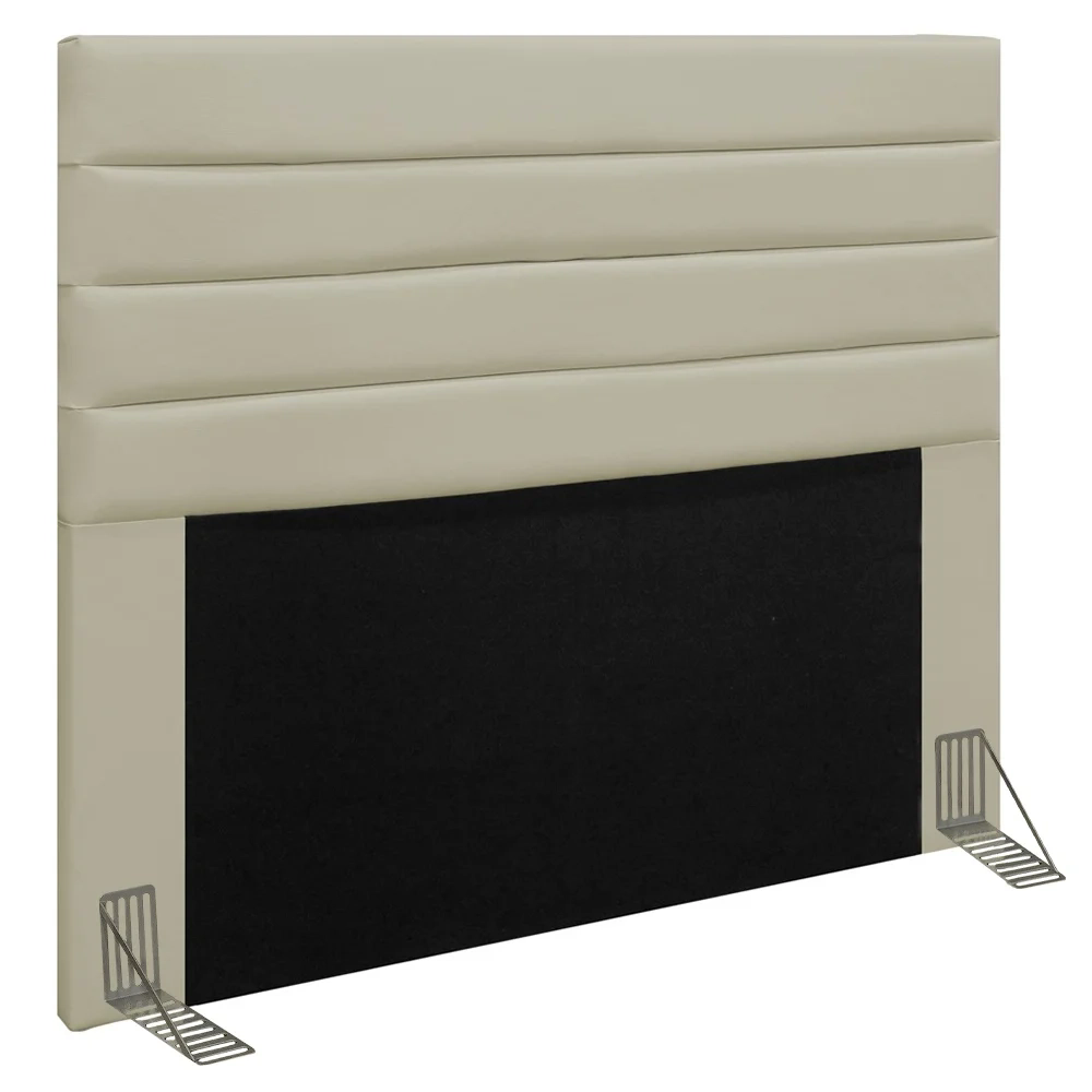 Cabeceira Cama Box Casal Queen 160cm Rubi W01 Corano Bege - Mpozenato