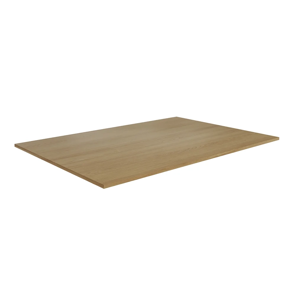 Balcão de Cozinha Com Tampo 120cm 1 Gaveta Tatiane Amêndoa/Preto - AJL Móveis