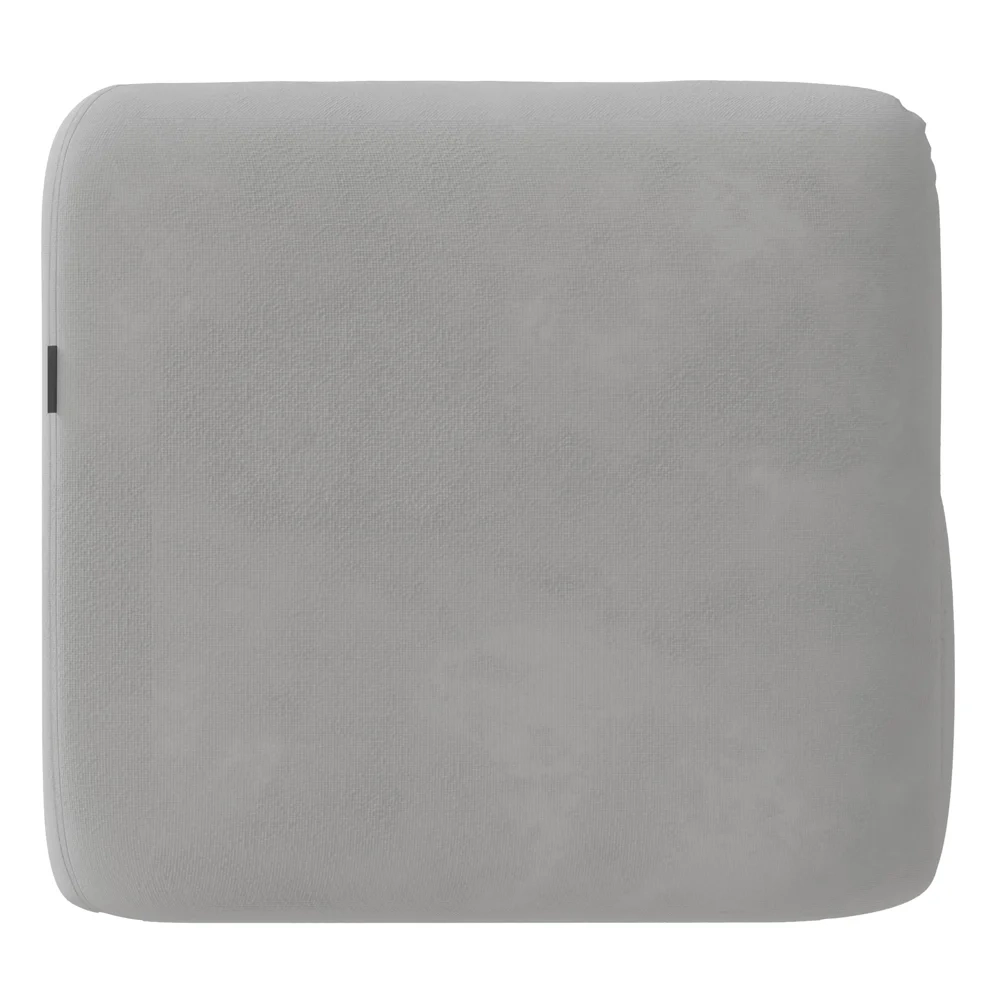 Poltrona para Sala de Estar Decorativa Kit com 2 Maggie Z08 Veludo Cinza - Mpozenato