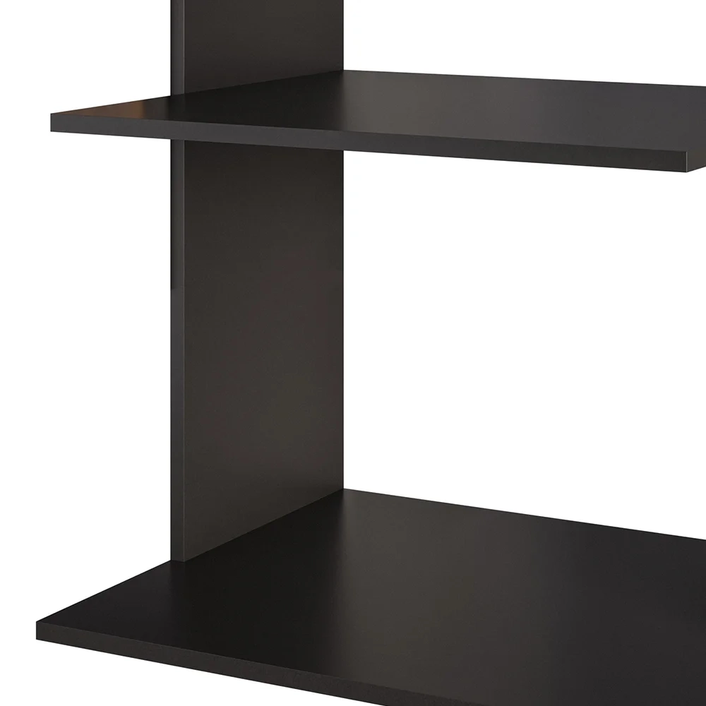 Suporte Micro-Ondas e Forno Armário Aéreo 60cm Turim Z34 Preto - Mpozenato