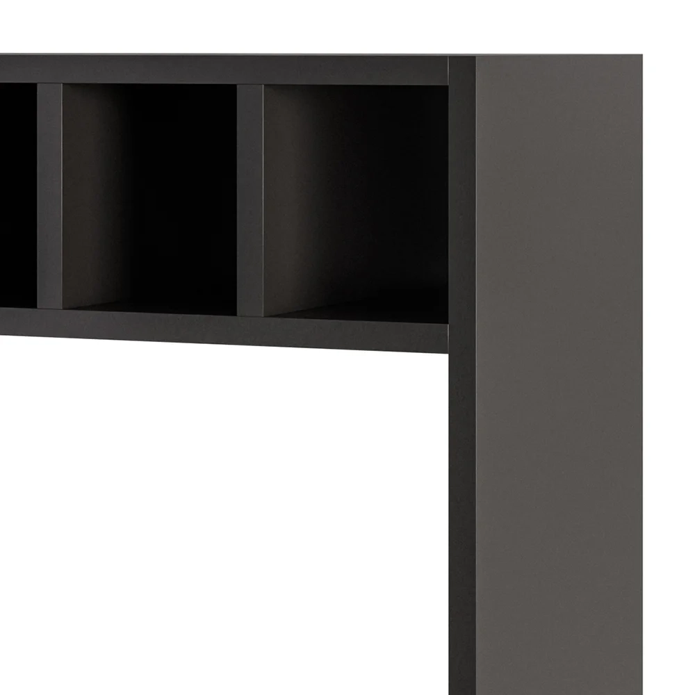 Suporte Micro-Ondas Forno Armário Aéreo com Adega 60cm Lótus Z34 Preto - Mpozenato