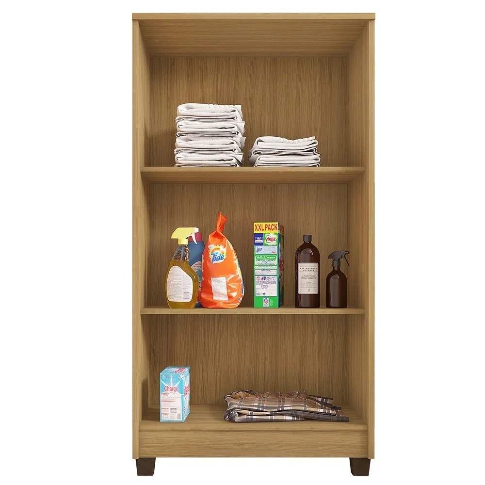 Armário Multiuso Organizador Lavanderia Olinda Carvalho/Off White - Incorplac