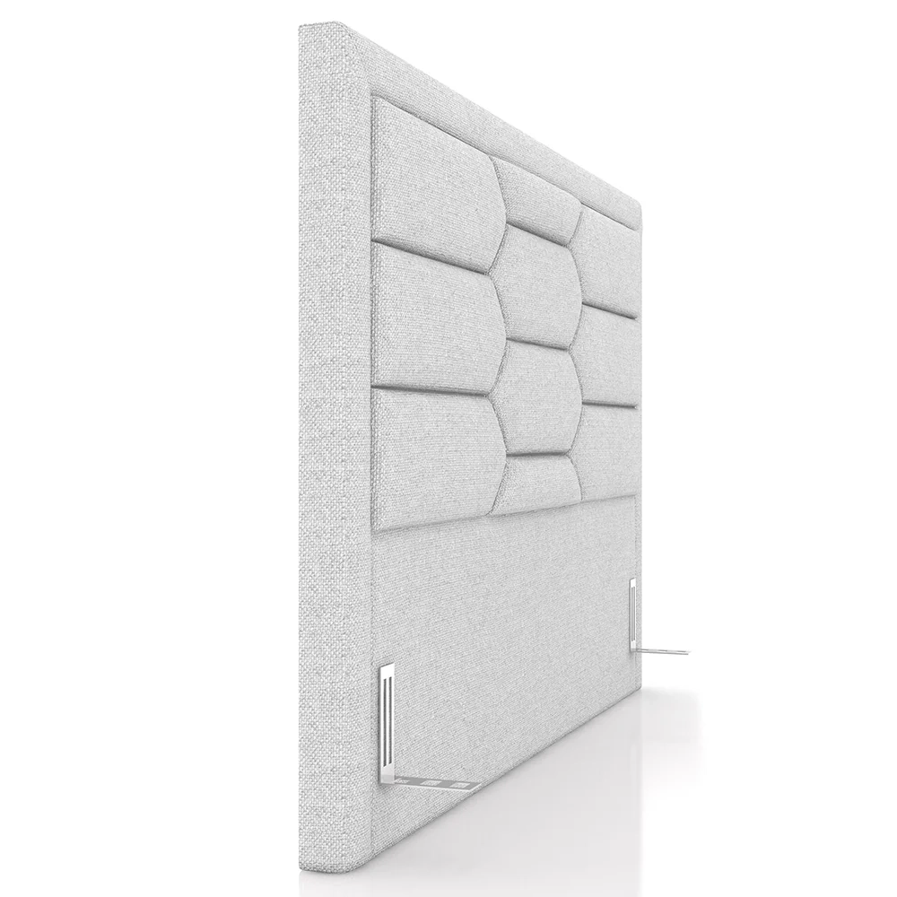 Cabeceira Cama Box Casal Queen 160cm Texas Z37 Linho Cinza Claro - Mpozenato