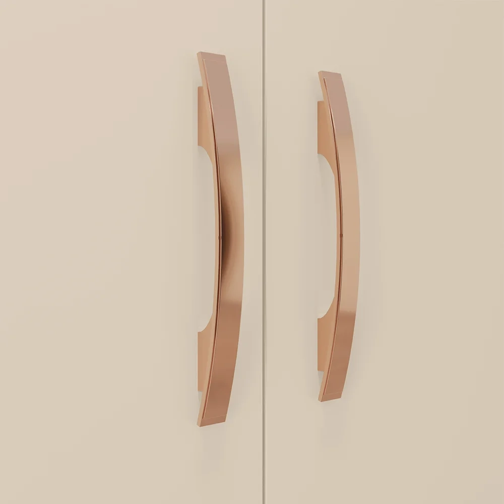 Guarda Roupa Casal com Espelho 6 Portas Reino Unido Carvalho/Off White - Incorplac