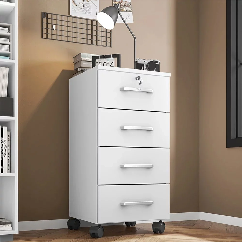 Conjunto de Escritório Home Office 3 com Peças Gávea Branco - Móveis Leão