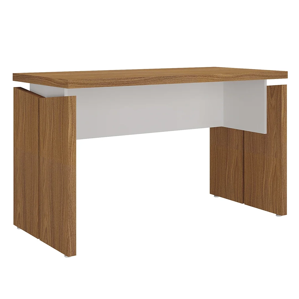 Mesa Para Escritório Home Office 145cm Corp A06 Freijó/Branco - Mpozenato