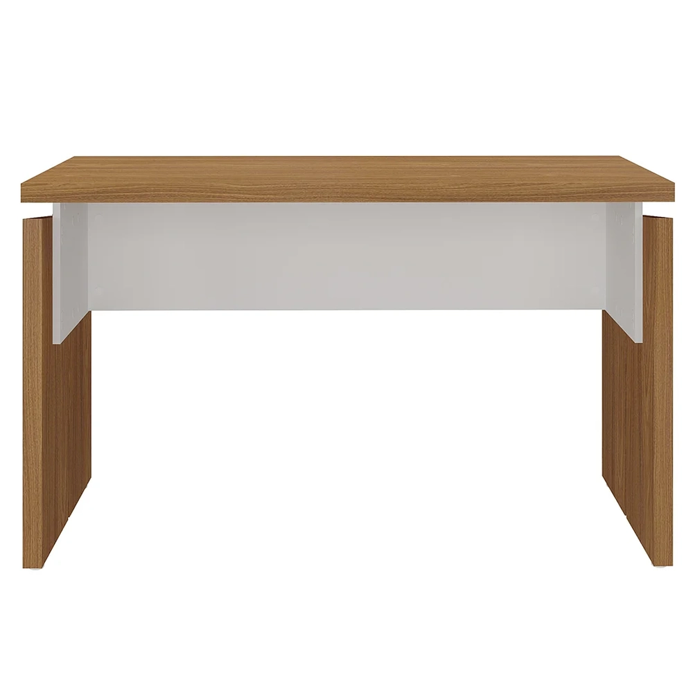 Mesa Para Escritório Home Office 145cm Corp A06 Freijó/Branco - Mpozenato