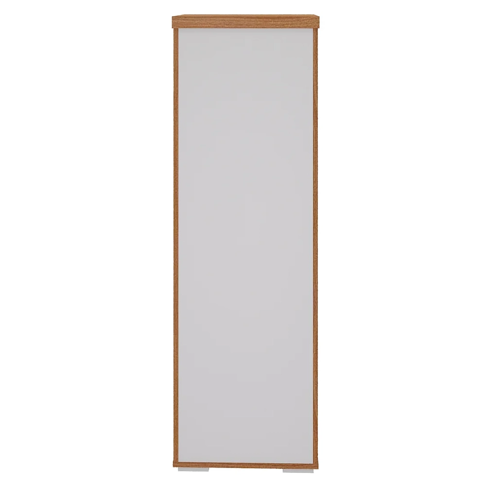 Armário Arquivo com Chave 4 Gavetas Corp A06 Freijó/Branco   - Mpozenato