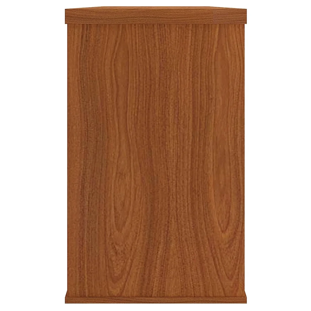 Balcão para Escritório com Chave 148cm Corp A06 Freijó/Branco - Mpozenato