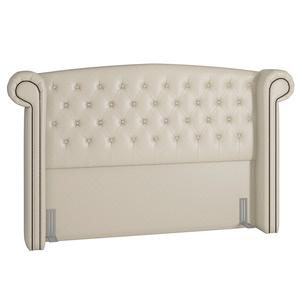 Cabeceira Cama Box Casal 140cm Provença Z37 Facto Pérola - Mpozenato