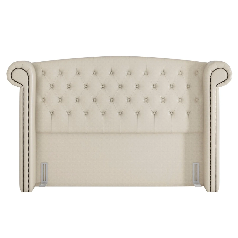 Cabeceira Cama Box Casal 195cm Provença Z37 Facto Pérola - Mpozenato