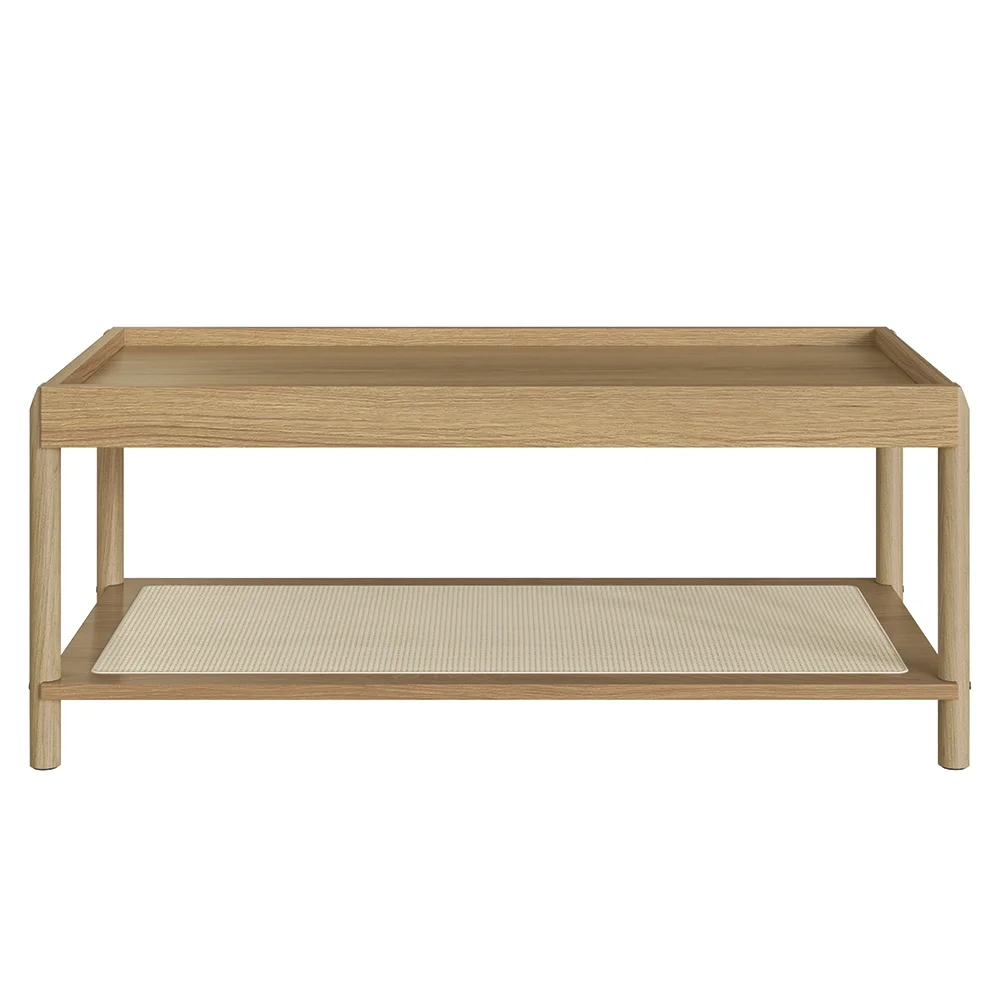 Mesa de Centro Para Sala Pés Madeira Arlo A10 Hanover - Mpozenato