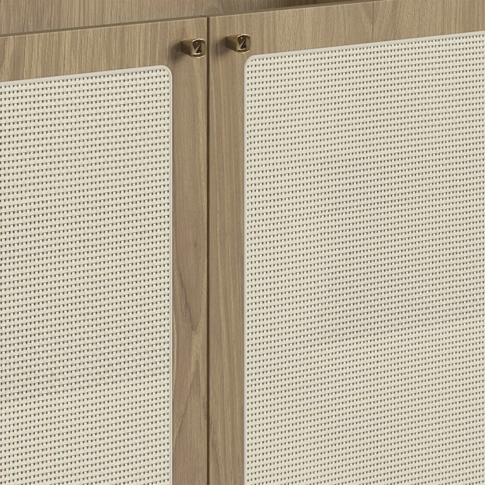 Balcão Aparador Buffet Cantinho do Café Pés Madeira Arlo A10 Hanover - Mpozenato