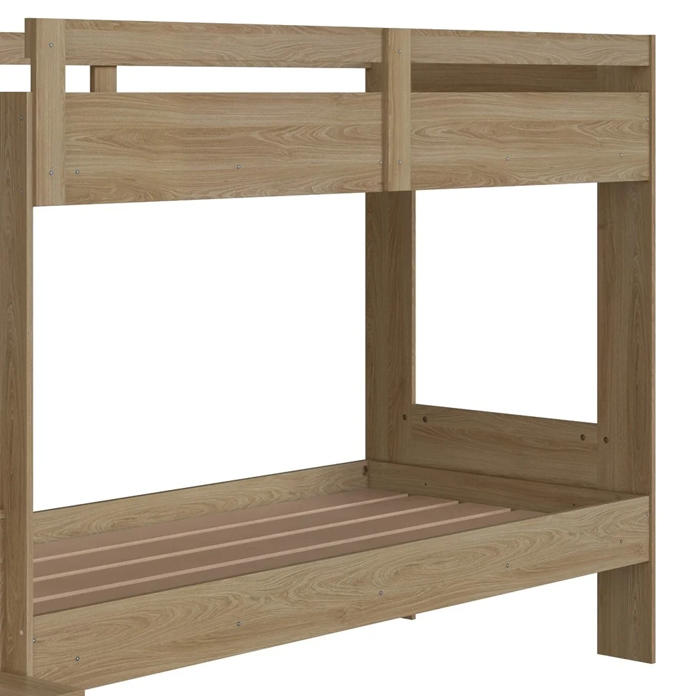 Beliche Infantil Com Escada Nichos e Gavetas Infix C06 Aveiro - Mpozenato