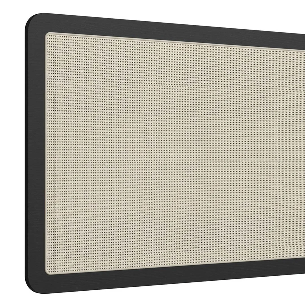 Cabeceira Cama Solteiro Painel Arlo Palinha Nero - Mpozenato