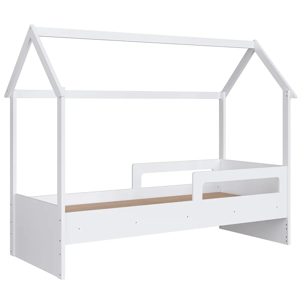 Cama Infantil Montessoriana Casinha Infix C06 Branco - Mpozenato