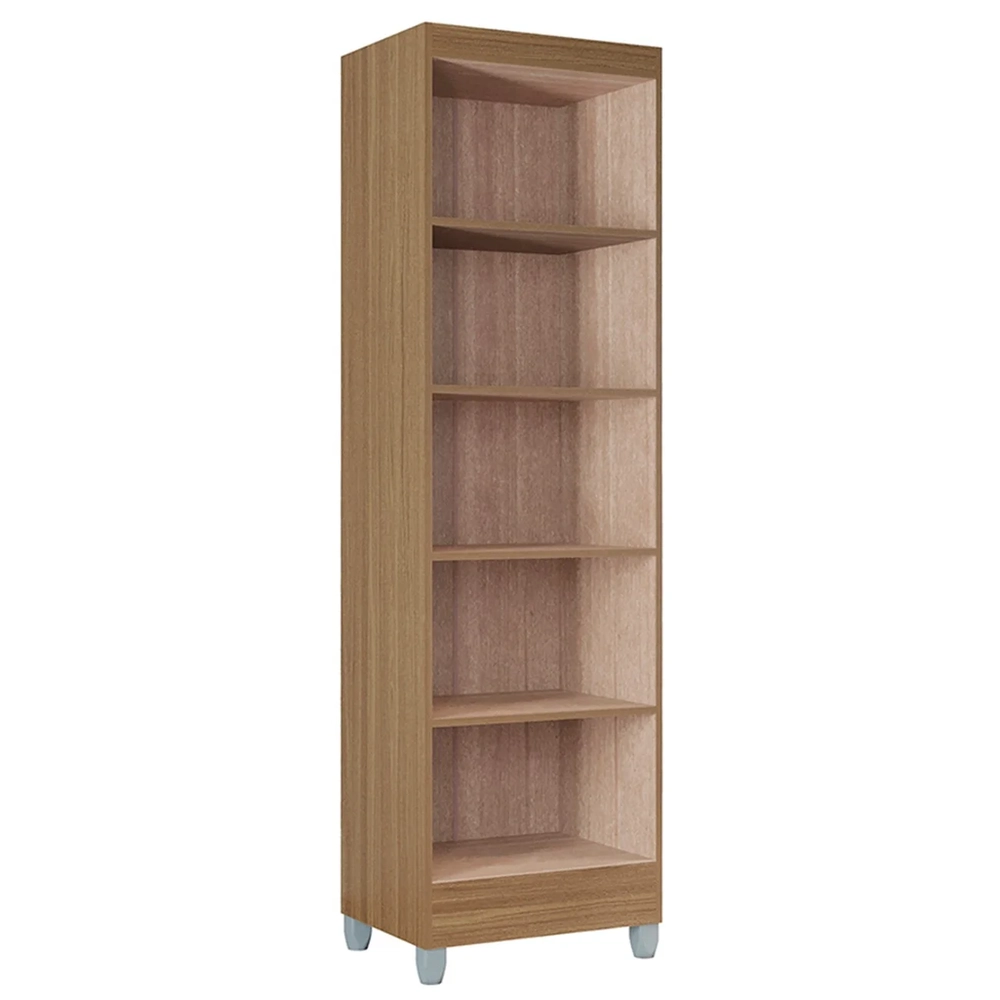 Armário Multiuso 52cm 2 Portas Muniz Z46 Castanho/Off White - Mpozenato