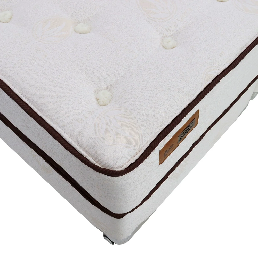 Colchão Queen New Aloe Vera Kingdom 158x198x32cm - Castor