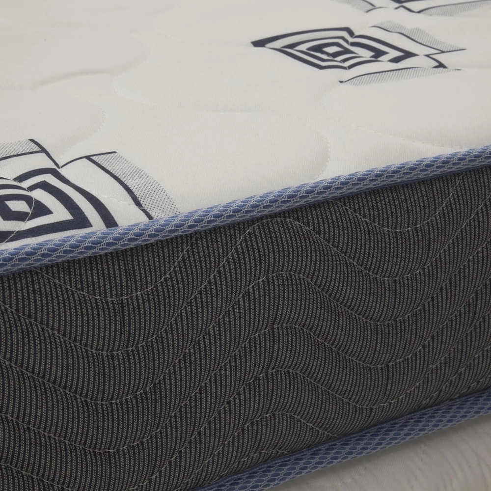 Colchão Solteiro Light Bordado Espuma D33 Selada 78x188x14cm - Ortobom