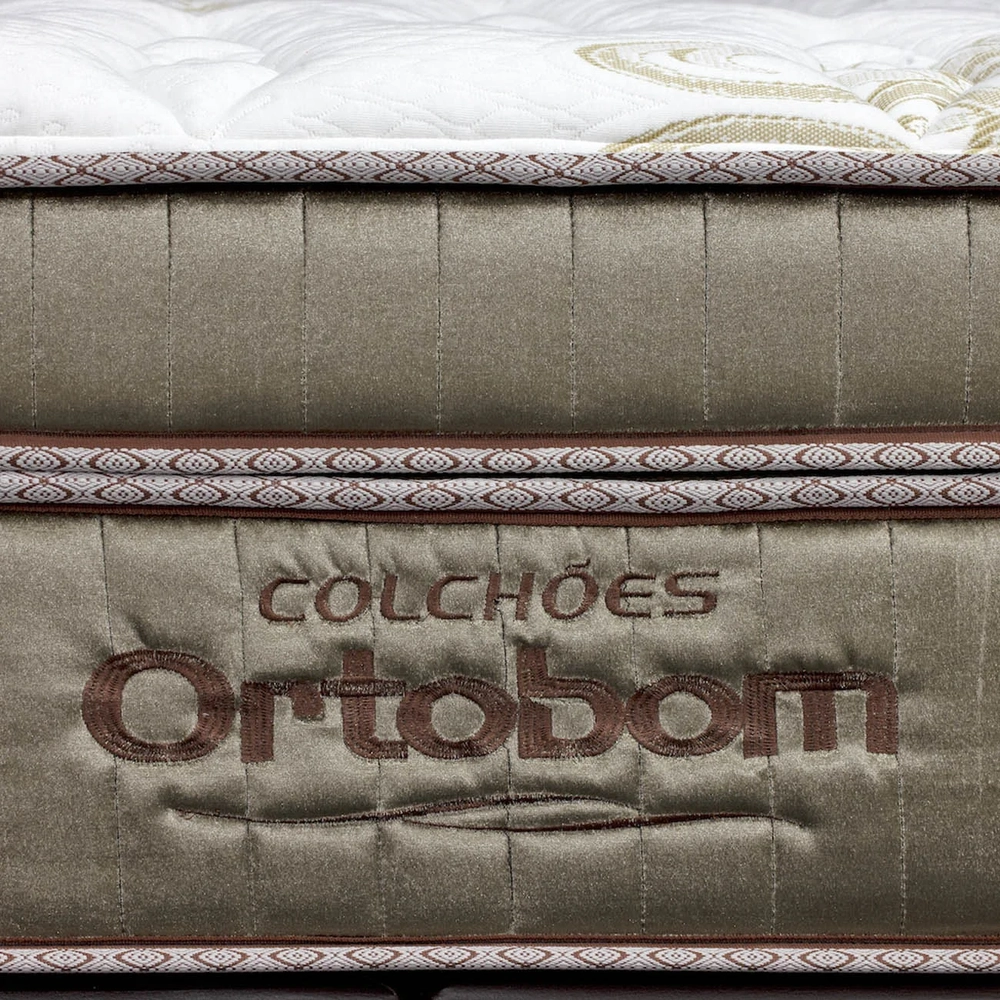 Colchão Queen Gold Ultra Gel Molas Superpocket 158x198x32cm  - Ortobom