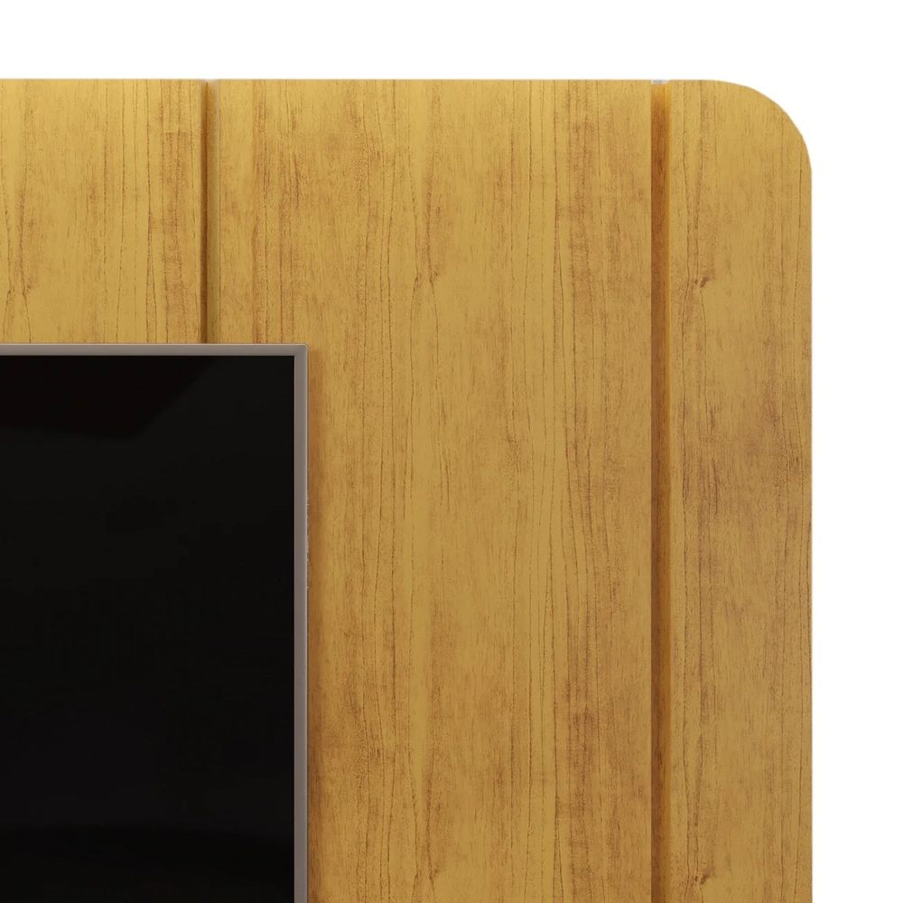 Painel para TV Suspenso 75 Pol 240cm Celi D04 Cedro - Mpozenato