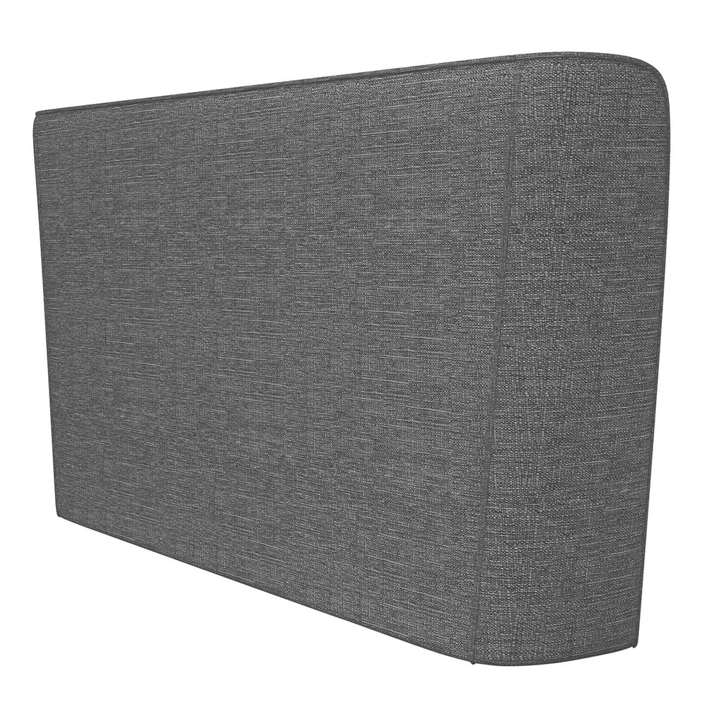 Cabeceira Cama Box Queen 160cm Nicea Z37 Linho Cinza - Mpozenato