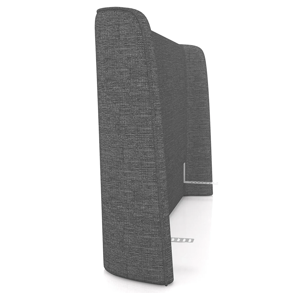 Cabeceira Cama Box King 195cm Nicea Z37 Linho Cinza - Mpozenato