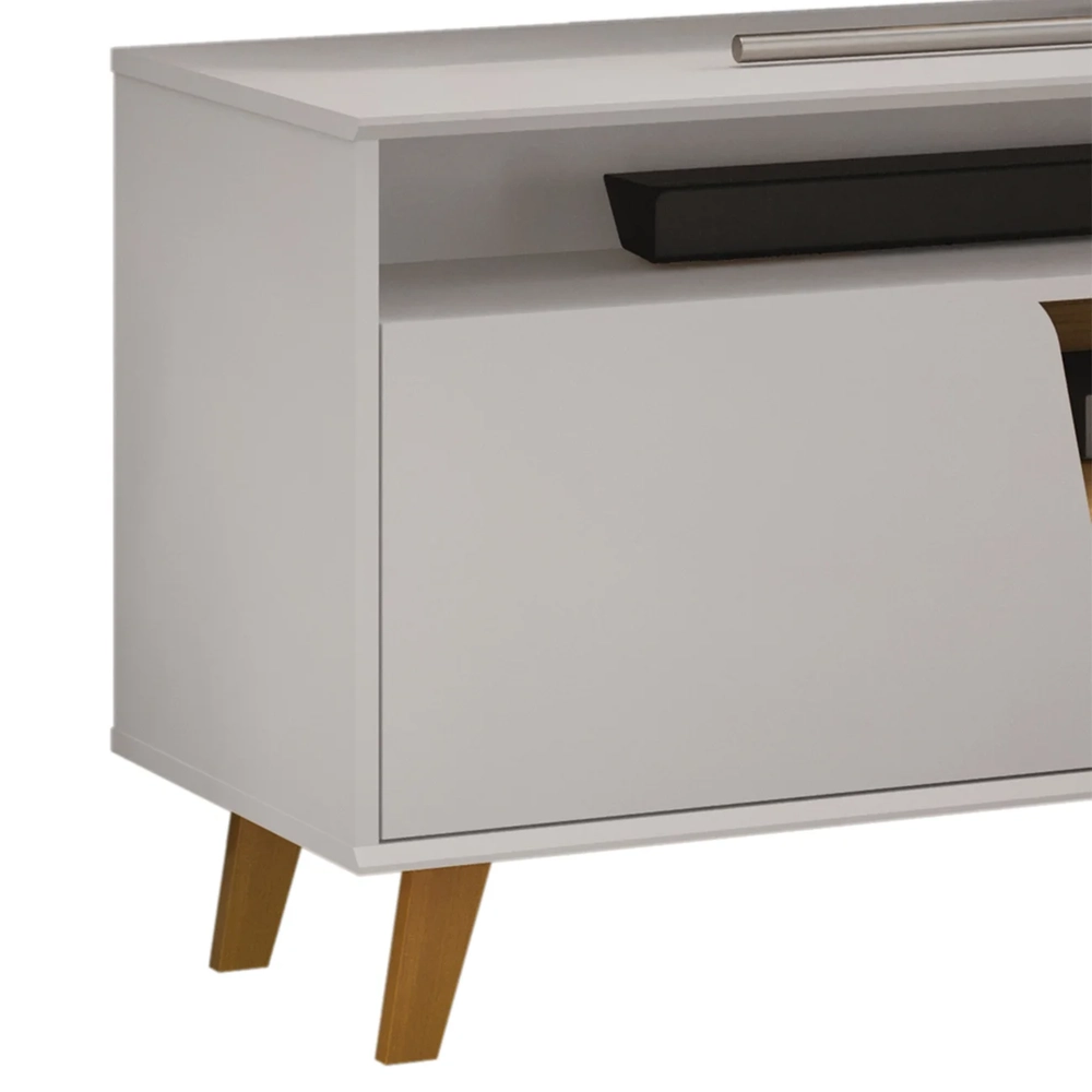 Rack Bancada de TV 60 Pol 150cm Elaine D04 Cedro/Bali - Mpozenato