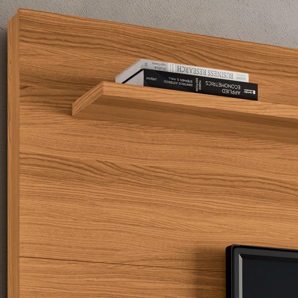 Estante Painel de TV 65 Pol 180cm Bold Cinamomo/Off White - HB Móveis