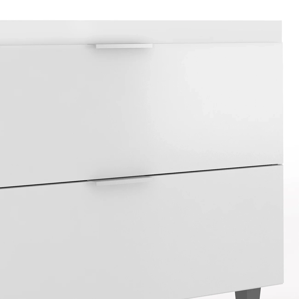 Balcão Para Pia 100cm Sem Tampo Pérola Z34 Branco           - Mpozenato