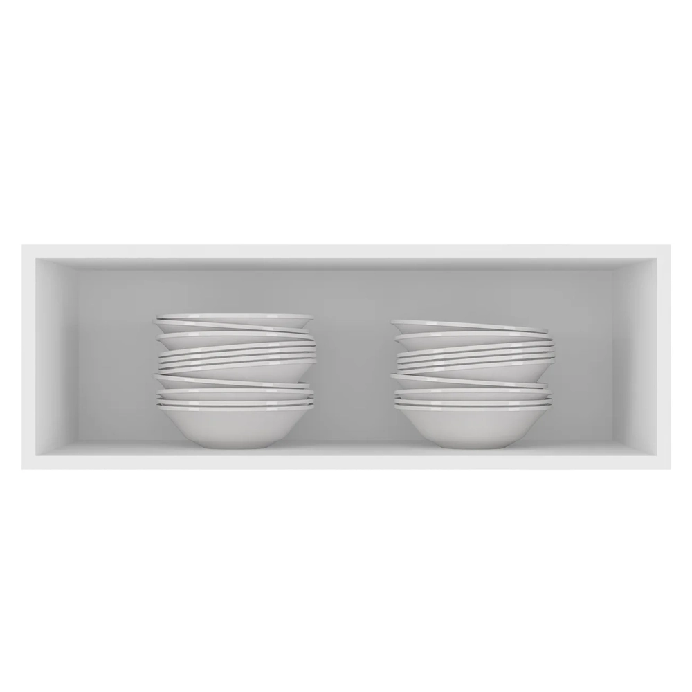 Armário de Cozinha Aéreo 70cm Pérola Z34 Branco             - Mpozenato