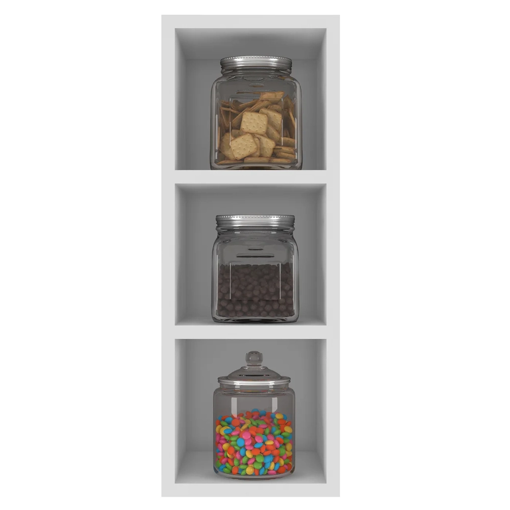 Nicho Aéreo Adega Vertical 20cm Pérola Z34 Branco           - Mpozenato