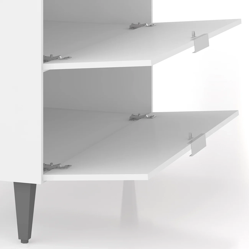 Armário de Cozinha CP01 Para Pia 100cm Pérola Z34 Branco    - Mpozenato