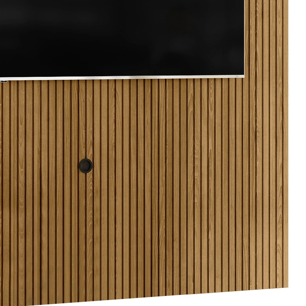 Painel Para TV 75 Polegadas 179cm Logus Z10 Cumaru - Mpozenato