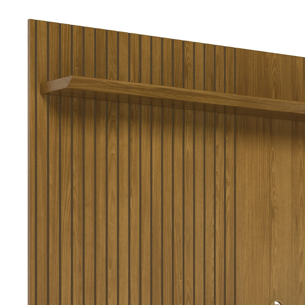 Painel TV 55 Pol e Bancada Suspensa Talyn Z10 Cumaru/Opala - Mpozenato