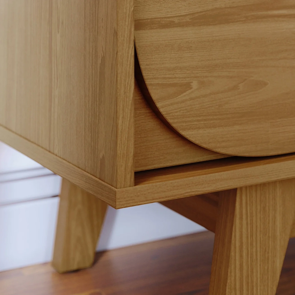 Rack Bancada de TV 75 Pol 200cm Celina Z10 Cumaru - Mpozenato