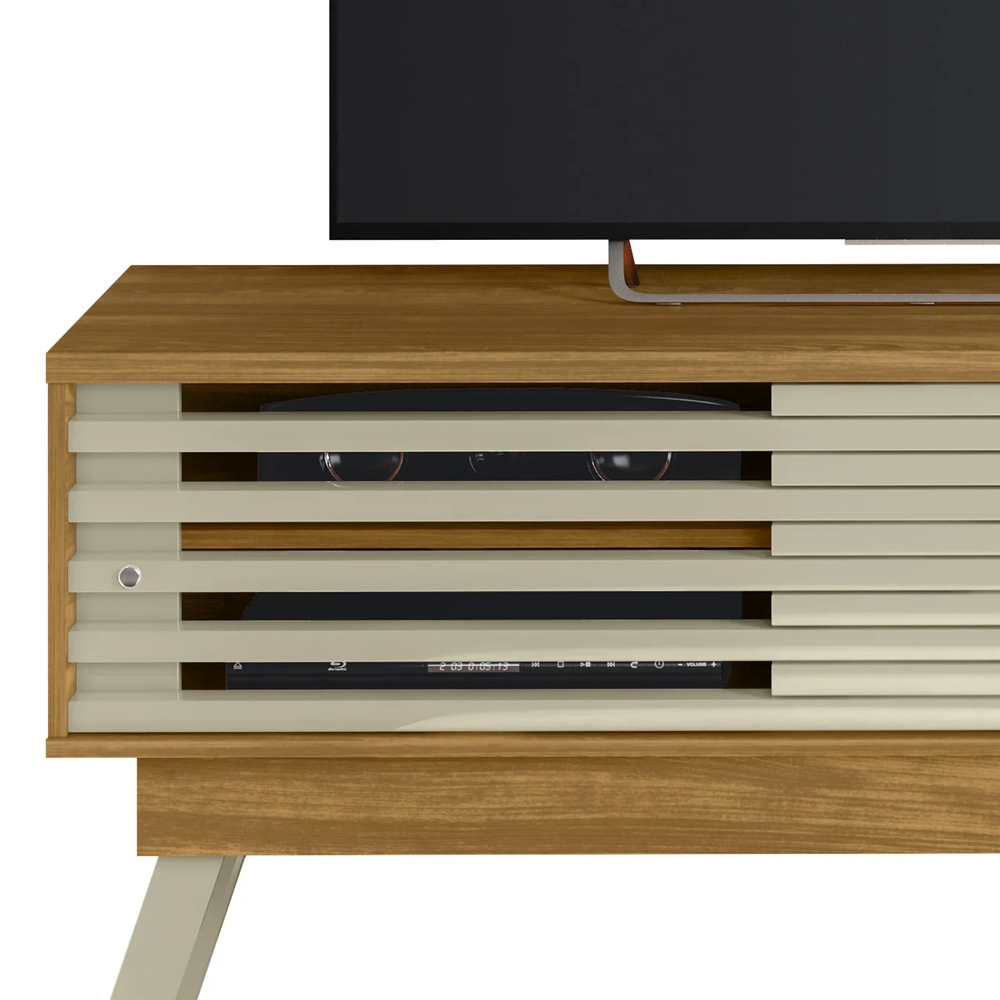 Rack Bancada de TV 65 Pol 150cm Keli Z10 Cumaru/Opala - Mpozenato