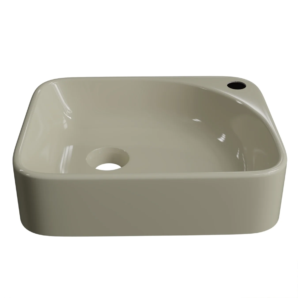 Cuba Pia Para Banheiro Retangular 36cm Jasmin C08 Bege - Mpozenato