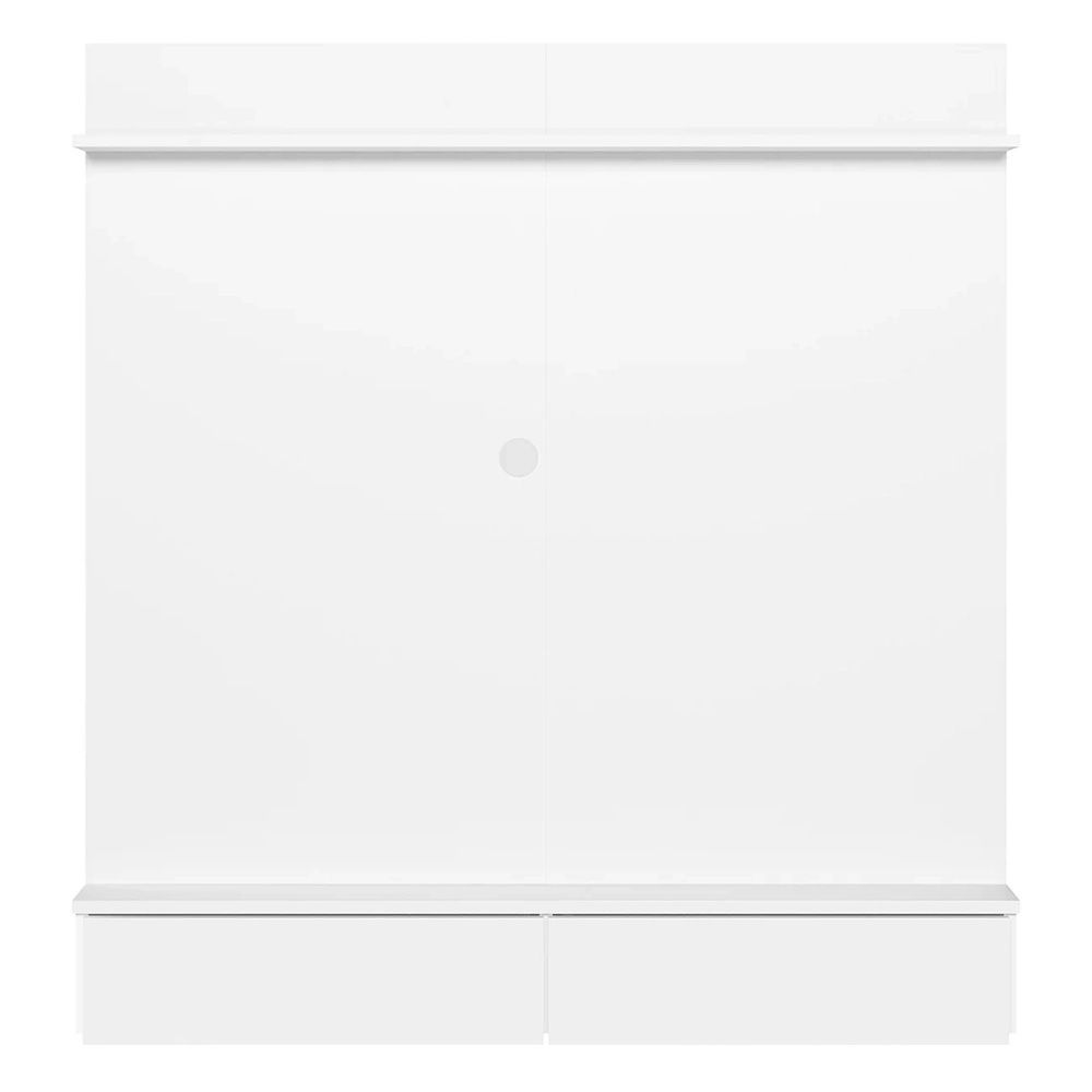 Painel TV 42 Pol Suspenso com Closet 108cm Mimo A02 Branco  - Mpozenato