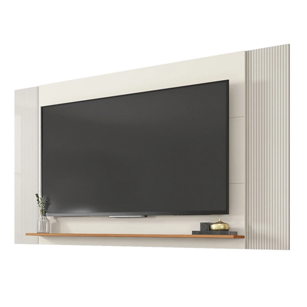 Painel TV 65 Pol Extensível 136cm até 180cm Lucca Off White C01 - Mpozenato