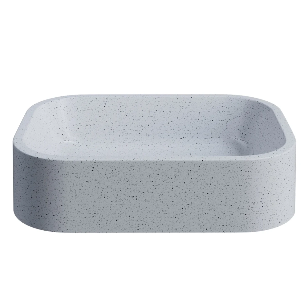 Cuba Pia Para Banheiro Retangular 38cm Dalila C08 Branco Granit - Mpozenato