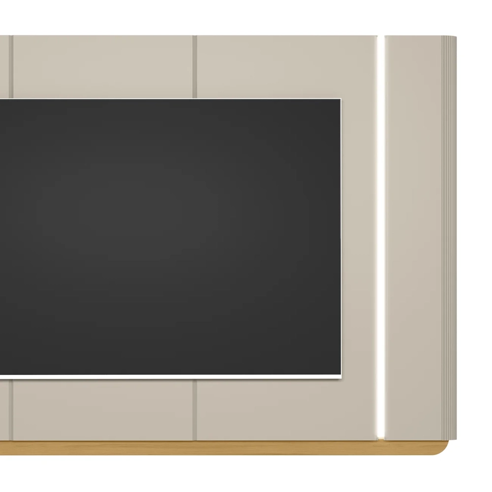 Painel TV 75 Pol 239cm com LED Martan Tauari/Off Flex L06 - Mpozenato