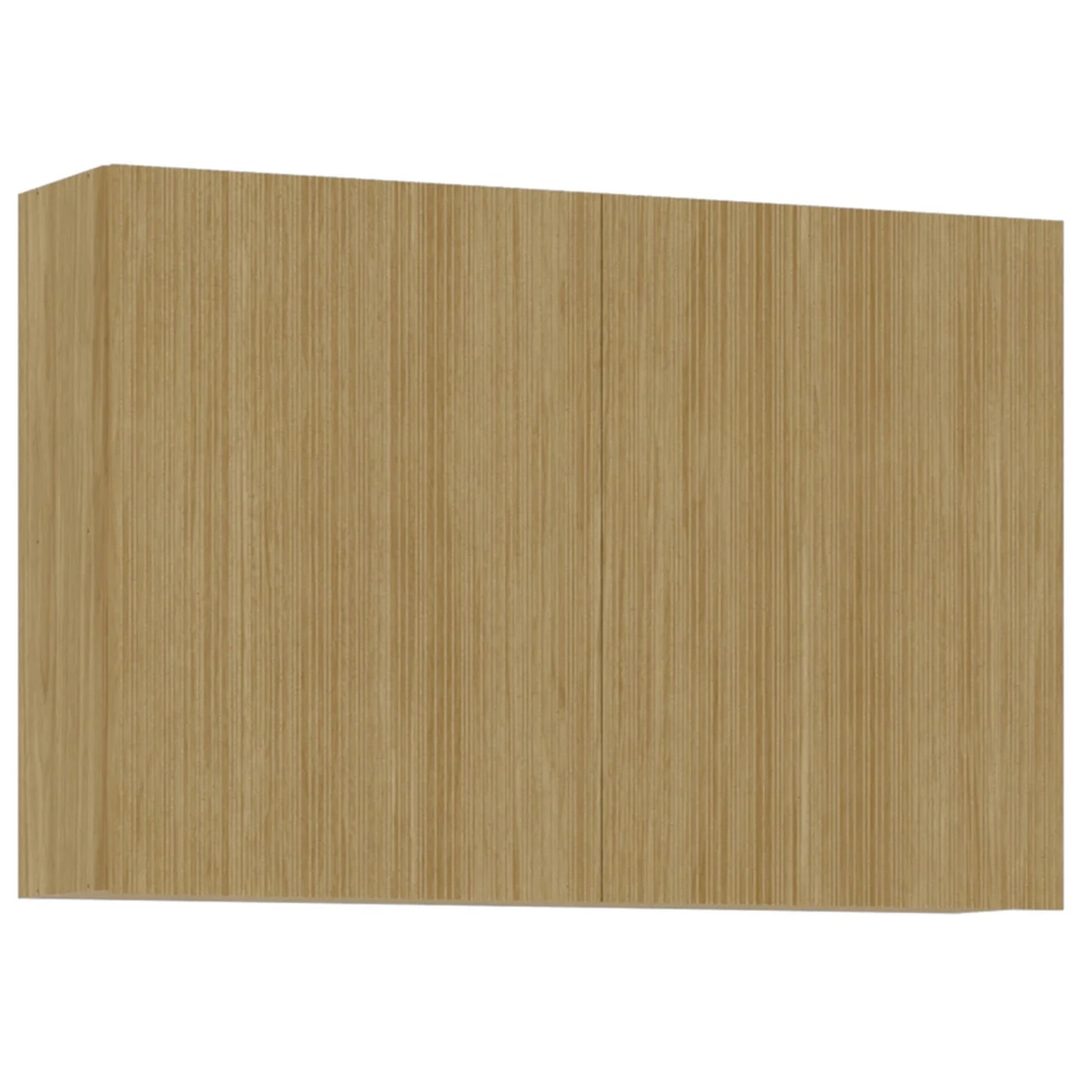 Armário de Cozinha Aéreo 2 Portas 120cm Minsk Freijó Z06 - Mpozenato