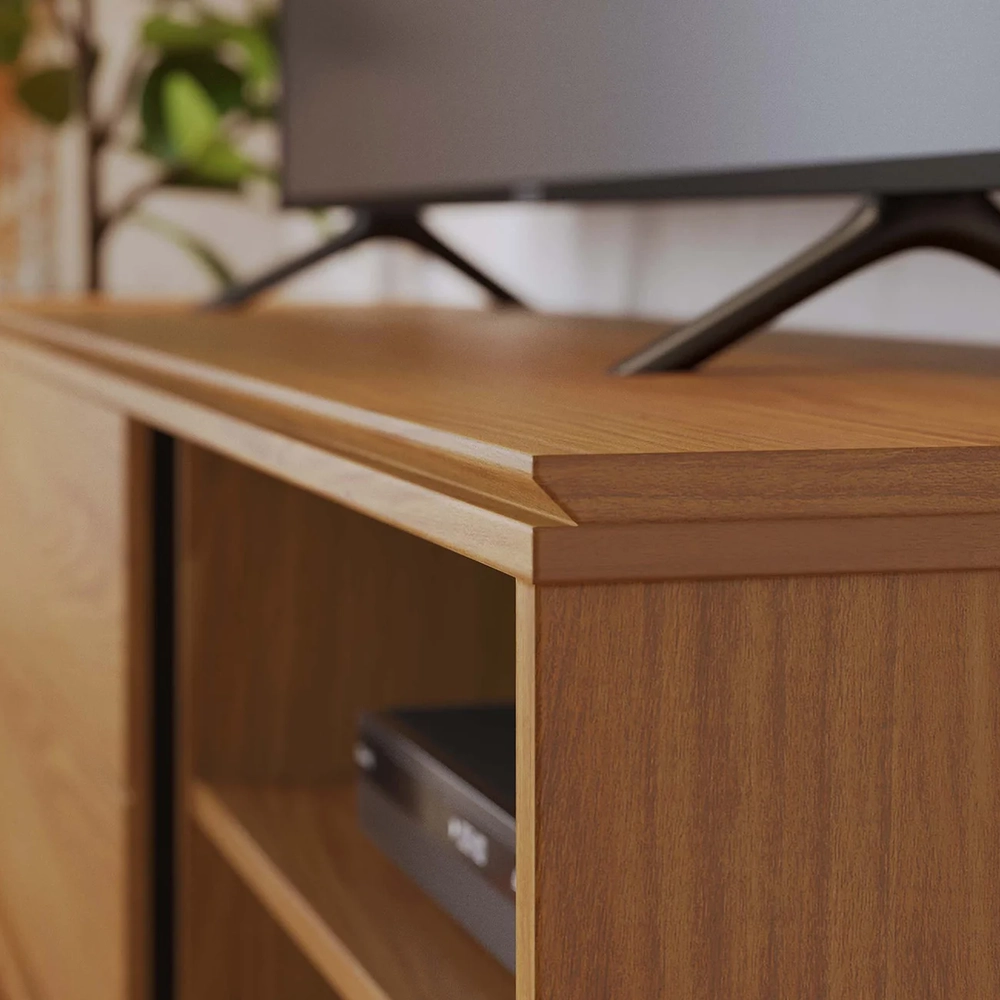 Rack Bancada Para TV 60 Pol 160cm Diana Freijó C05          - Mpozenato