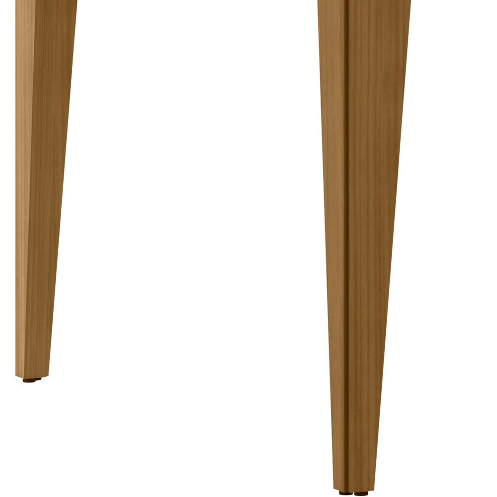 Mesa de Jantar Retangular 180cm 8 Lugares Yuma Ypê/Off N02  - Mpozenato